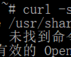 Debian 安装curl；bash:curl:未找到命令/bash: curl: command not found